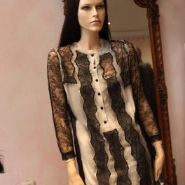 Bottega Veneta Seidenkleid